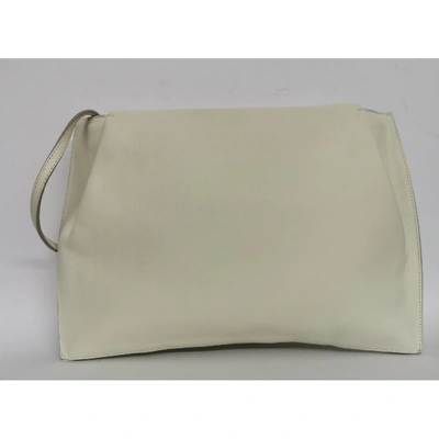 Pre-owned Nina Ricci Leather Handbag In White
