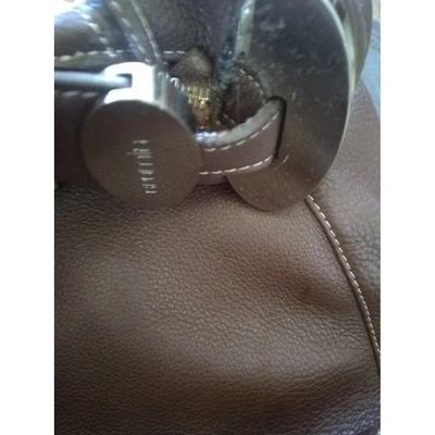 Pre-owned Cromia Brown Leather Handbag