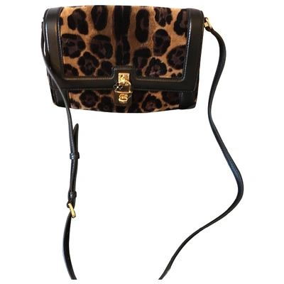 Pre-owned Dolce & Gabbana Black Suede Handbag