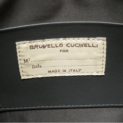 Pre-owned Brunello Cucinelli Grey Wool Handbag