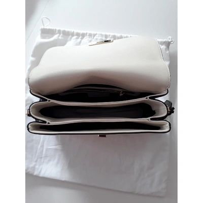 Pre-owned Dior White Leather Handbags