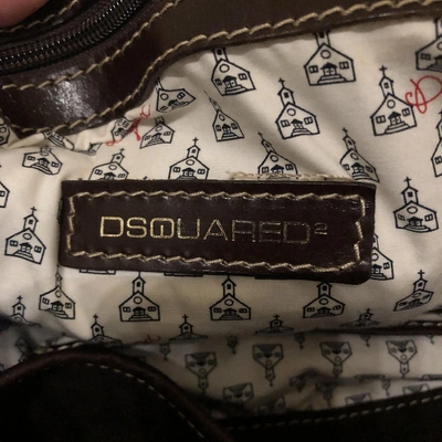 Pre-owned Dsquared2 Handbag In Brown