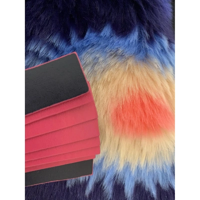 Pre-owned Paul Smith Multicolour Faux Fur Handbag