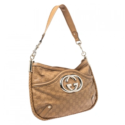 Pre-owned Gucci Brown Leather Handbag