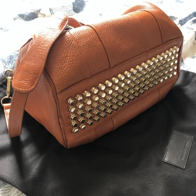 Pre-owned Alexander Wang Rocco Brown Leather Handbag