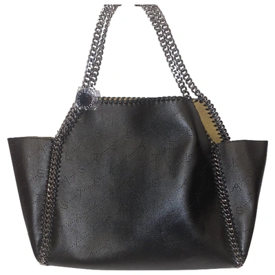 Pre-owned Stella Mccartney Falabella Black Cloth Handbag