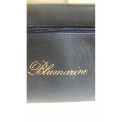 Pre-owned Blumarine Clutch Bag In Blue