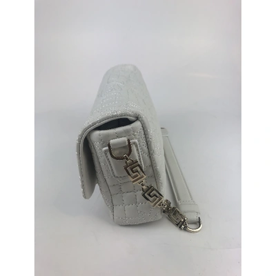 Pre-owned Versace White Leather Handbag