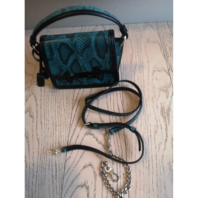 Pre-owned Tod's Turquoise Leather Handbag
