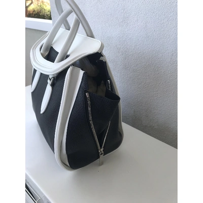 Pre-owned Alexander Mcqueen Leather Tote In Multicolour