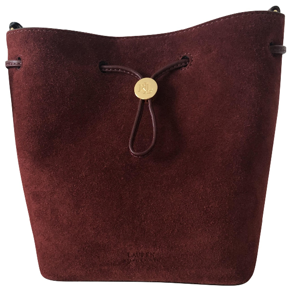 ralph lauren burgundy bag