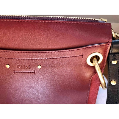 Pre-owned Chloé Roy Red Leather Handbag