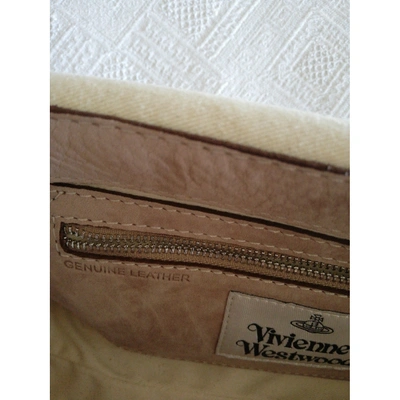 Pre-owned Vivienne Westwood Pink Suede Handbags
