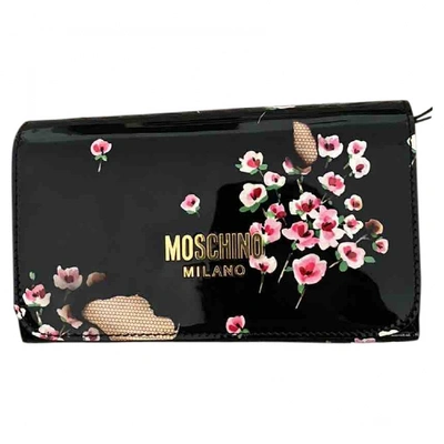 Pre-owned Moschino Black Clutch Bag