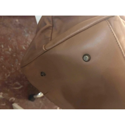 Pre-owned Gerard Darel Leather Handbag In Camel
