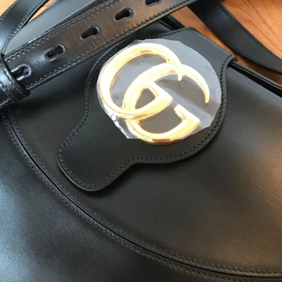 GUCCI Pre-owned Arli Black Leather Handbag