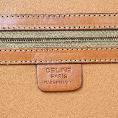 Pre-owned Celine Cloth Backpack In Brown