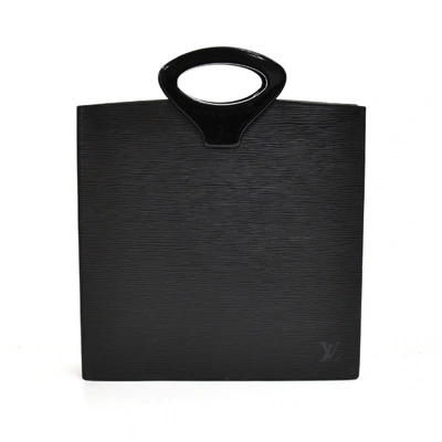 Pre-owned Louis Vuitton Black Leather Handbag
