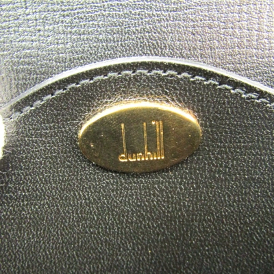 Pre-owned Alfred Dunhill Black Leather Handbag