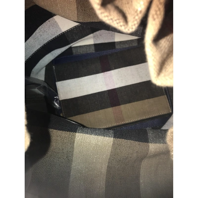 Pre-owned Burberry Cloth Handbag In Other