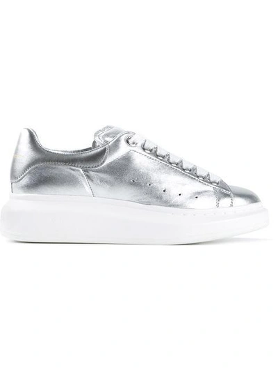 Shop Alexander Mcqueen Extended Sole Sneakers