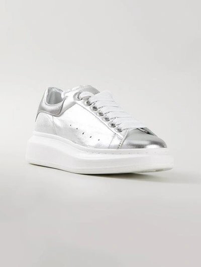 Shop Alexander Mcqueen Extended Sole Sneakers