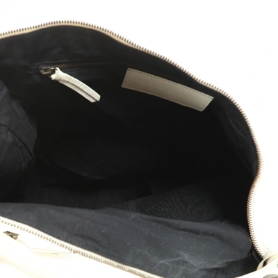 Pre-owned Balenciaga Day  White Leather Handbag