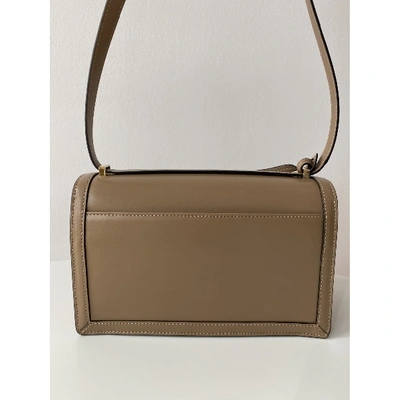 Pre-owned Loewe Barcelona Brown Leather Handbag