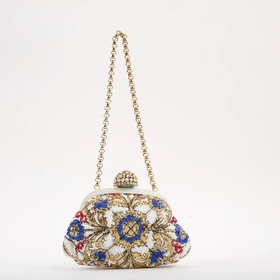 Pre-owned Dolce & Gabbana Clutch Bag In Multicolour