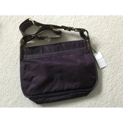 Pre-owned Paul Smith Handbag In Purple