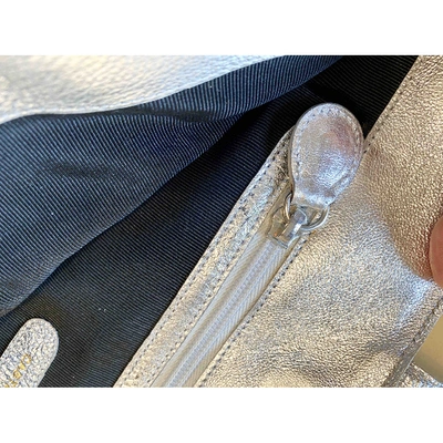 Pre-owned Jc De Castelbajac Silver Leather Handbag