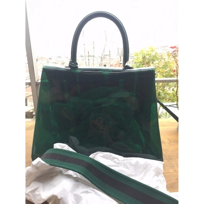 Pre-owned Delvaux Le Brillant Green Handbag