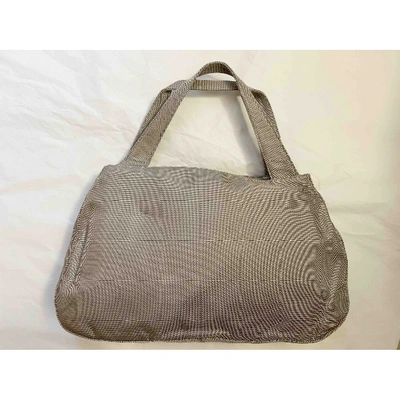 Pre-owned Emanuel Ungaro Cloth Handbag In Beige