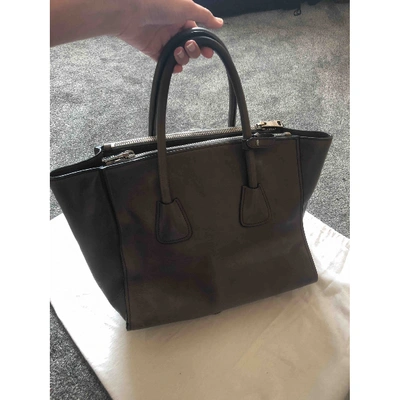 Pre-owned Prada Leather Tote In Other