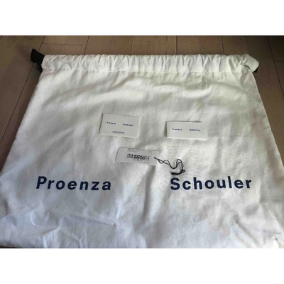 Pre-owned Proenza Schouler Hex Handbag In Navy
