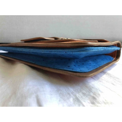 Pre-owned Pierre Hardy Leather Clutch Bag In Multicolour