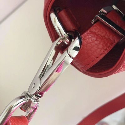 Pre-owned La Perla Leather Tote In Red