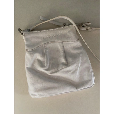 Pre-owned Coccinelle Leather Handbag In White