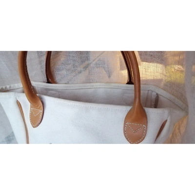 Pre-owned Ralph Lauren Handbag In Beige