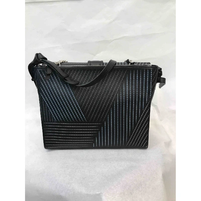 Pre-owned Orciani Black Leather Handbag
