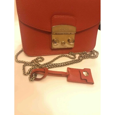 Pre-owned Furla Metropolis Leather Handbag