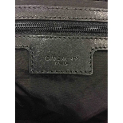 Pre-owned Givenchy Black Synthetic Backpacks