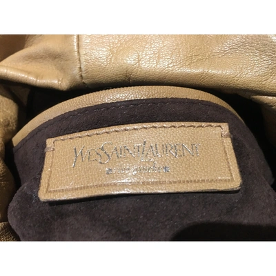 Pre-owned Saint Laurent Brown Leather Handbag