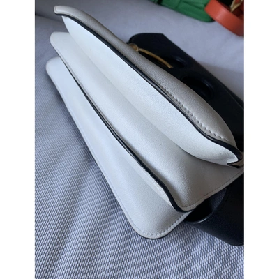 Pre-owned Jw Anderson Pierce White Leather Handbag