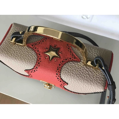 Pre-owned The Volon Leather Handbag In Multicolour