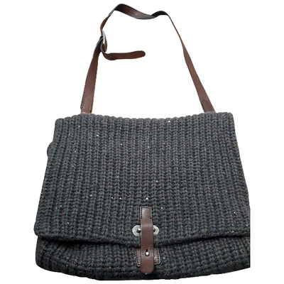 Pre-owned Brunello Cucinelli Brown Wool Handbag