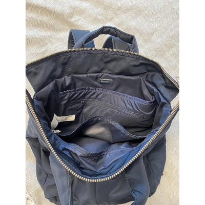 Pre-owned Lululemon Backpack In Navy