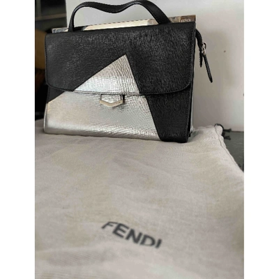 Pre-owned Fendi Black Leather Handbags