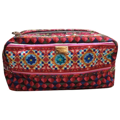 Pre-owned Dolce & Gabbana Multicolour Cloth Travel Bag