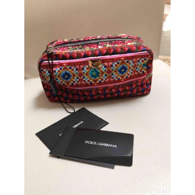 Pre-owned Dolce & Gabbana Multicolour Cloth Travel Bag